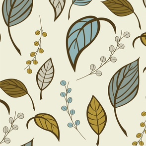 Leaves pattern 01