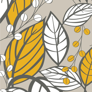 Leaves pattern 03
