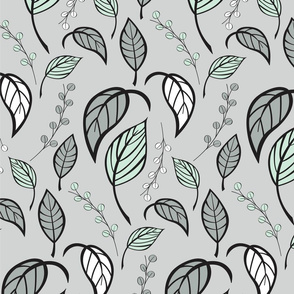 Leaves pattern 02