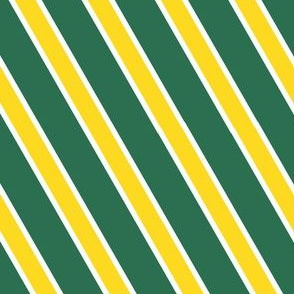 Green and yellow stripes
