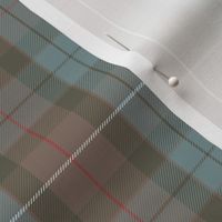 Fraser hunting tartan, 6" greyed weathered