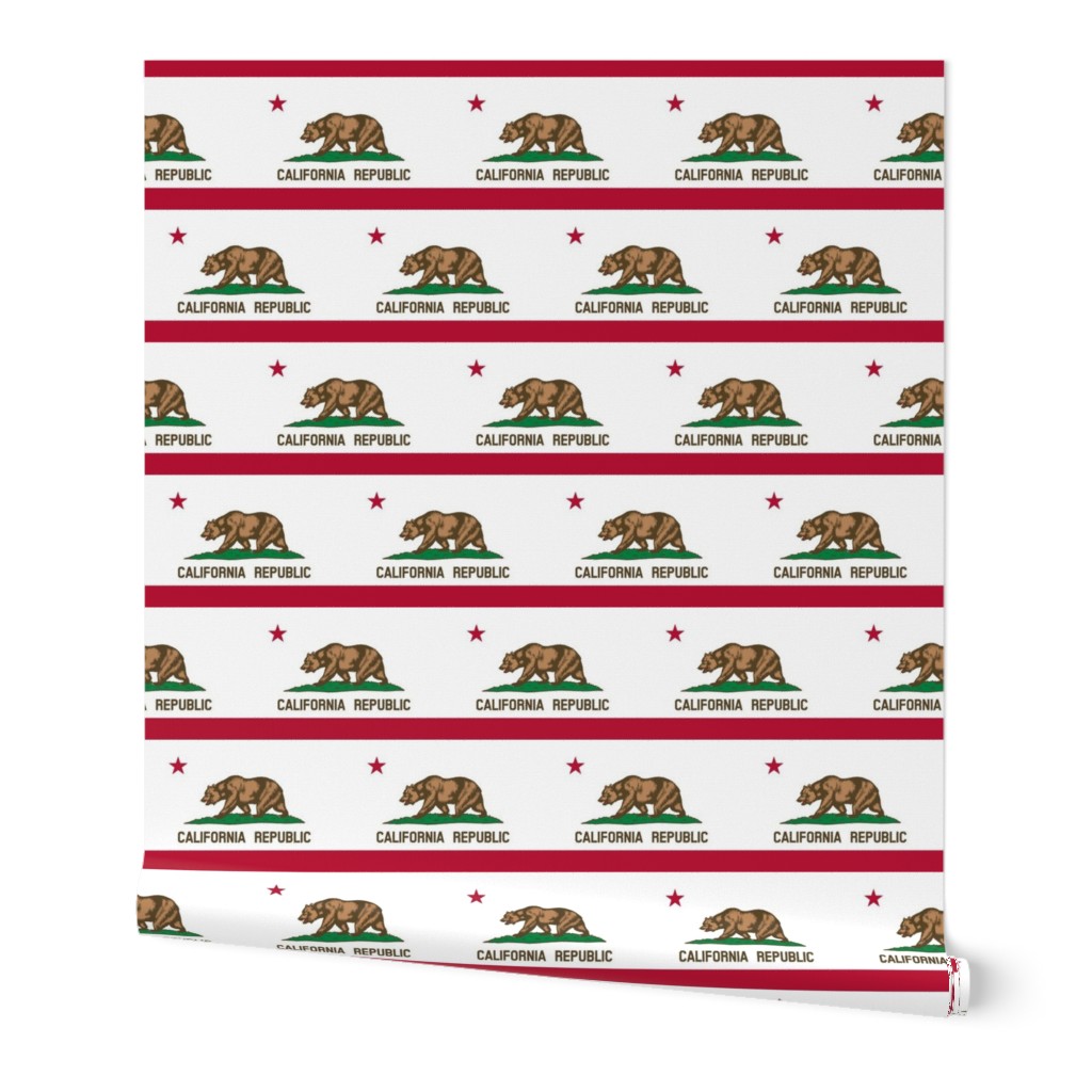 California flag small - 3" x 2"