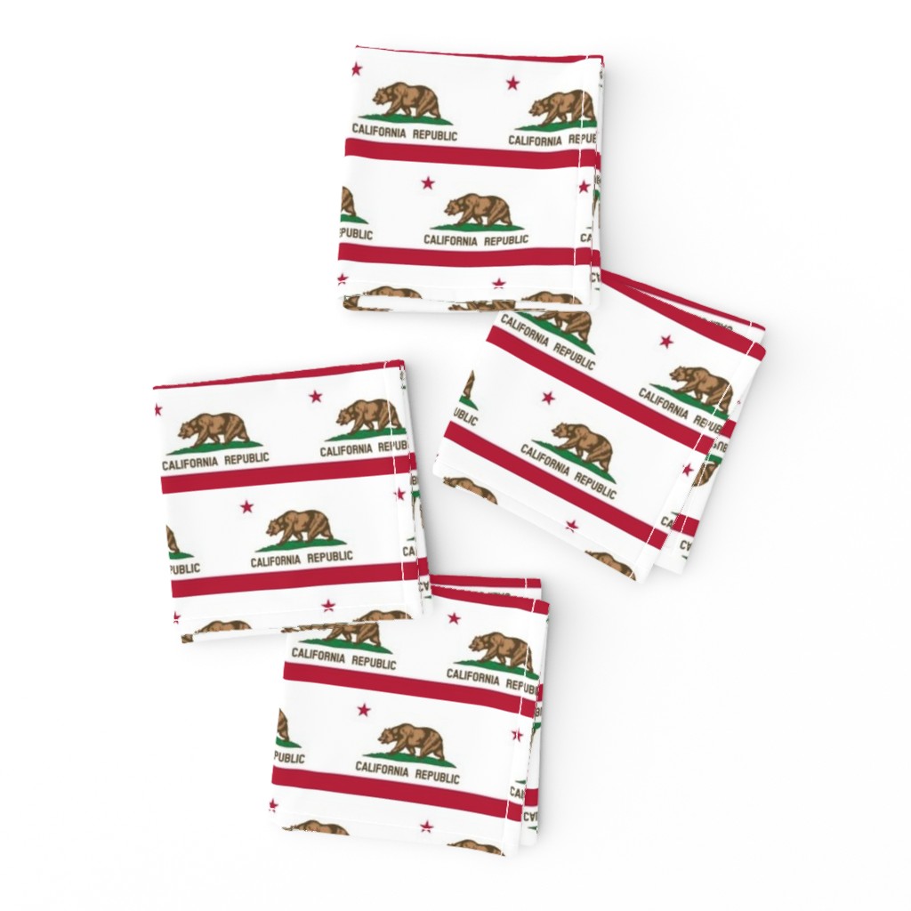 California flag small - 3" x 2"