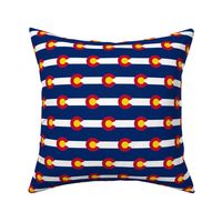 Colorado flag fabric - 2.6 x 1.75