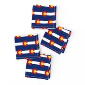 Colorado flag fabric - 2.6 x 1.75