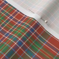 MacAlister tartan #1 from 1850, 6" faded colors