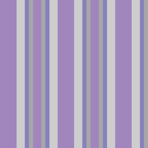 Danita's Purple and Gray Stripes 