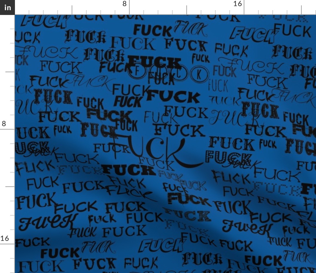 I Don't Give an Explicit in Fuck You Blue