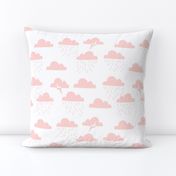 Rain Clouds - Rose Pink by Andrea Lauren 