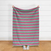 Scandinavian  stripe, Snowflake, Red and green Holiday,  Bright , chevron, 