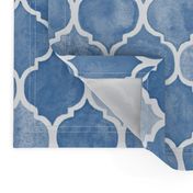 Textured Blue Moroccan