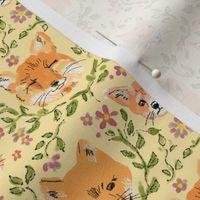 Foxes and Flowers 2