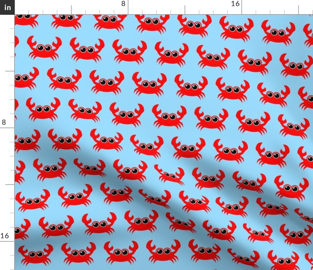 Crabby Crab Light Blue