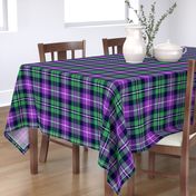 MacNeil tartan - 8" greyed green and purple