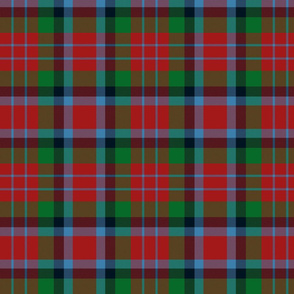 MacDuff tartan #2 (blue line), 8", Wilson's of Bannockburn