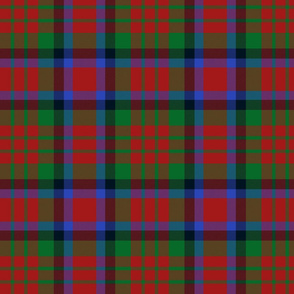 MacDuff tartan #3 (green line), 8", Wilson's of Bannockburn