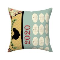 Farm Fresh Tea Towel 2020_calendar_horizonal