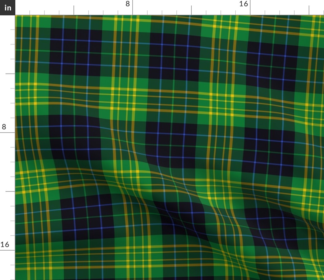 Fitzpatrick hunting tartan, 6"