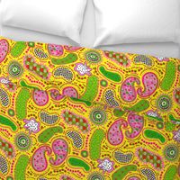 Lemon Paisley