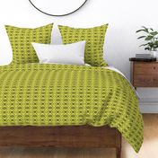 Light Green and Dark Green Abstract Weave