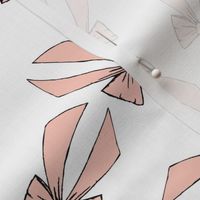 medium - pink bows on white