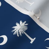 South Carolina flag with 2" trees