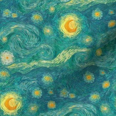 eine kleine stormy starry night (8" repeat)