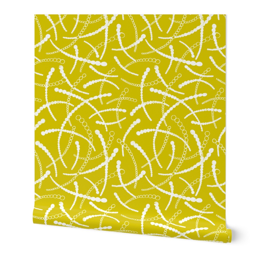 Microbial - Geometric Dot Citron Green