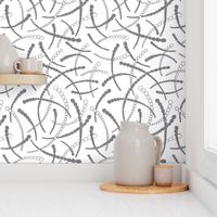 Microbial - Geometric Dot White & Grey