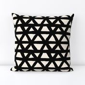 Black and White Triangle Geometric