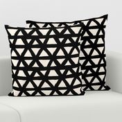 Black and White Triangle Geometric