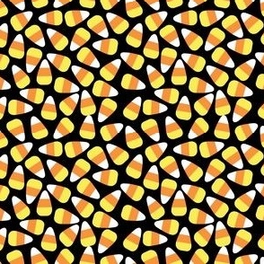 Halloween Candy Corn Pattern Design Fabric