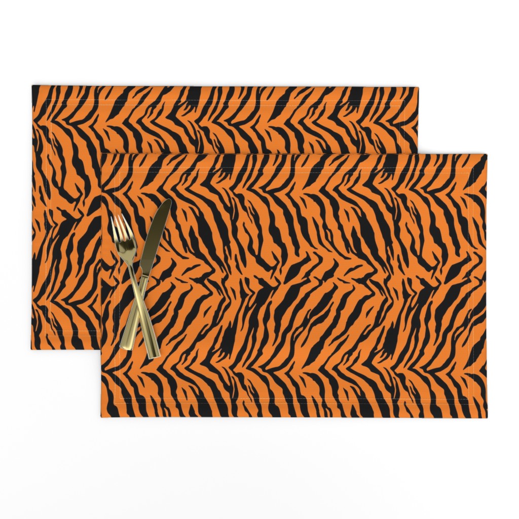 Tiger Halloween Costume Pattern Orange and Black