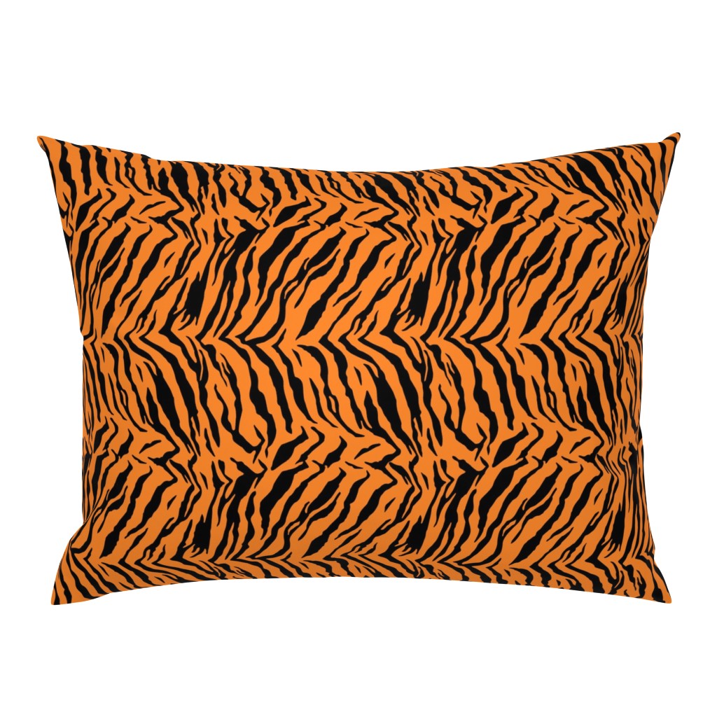 Tiger Halloween Costume Pattern Orange and Black