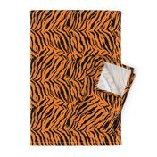 Tiger Halloween Costume Pattern Orange and Black