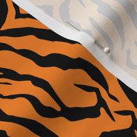 Tiger Halloween Costume Pattern Orange and Black