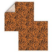 Tiger Halloween Costume Pattern Orange and Black