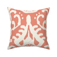 coral ikat