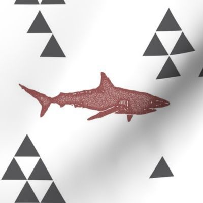 Geometric Shark in Wine