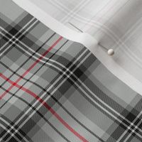 Glen Moy tartan, red stripe, 4"