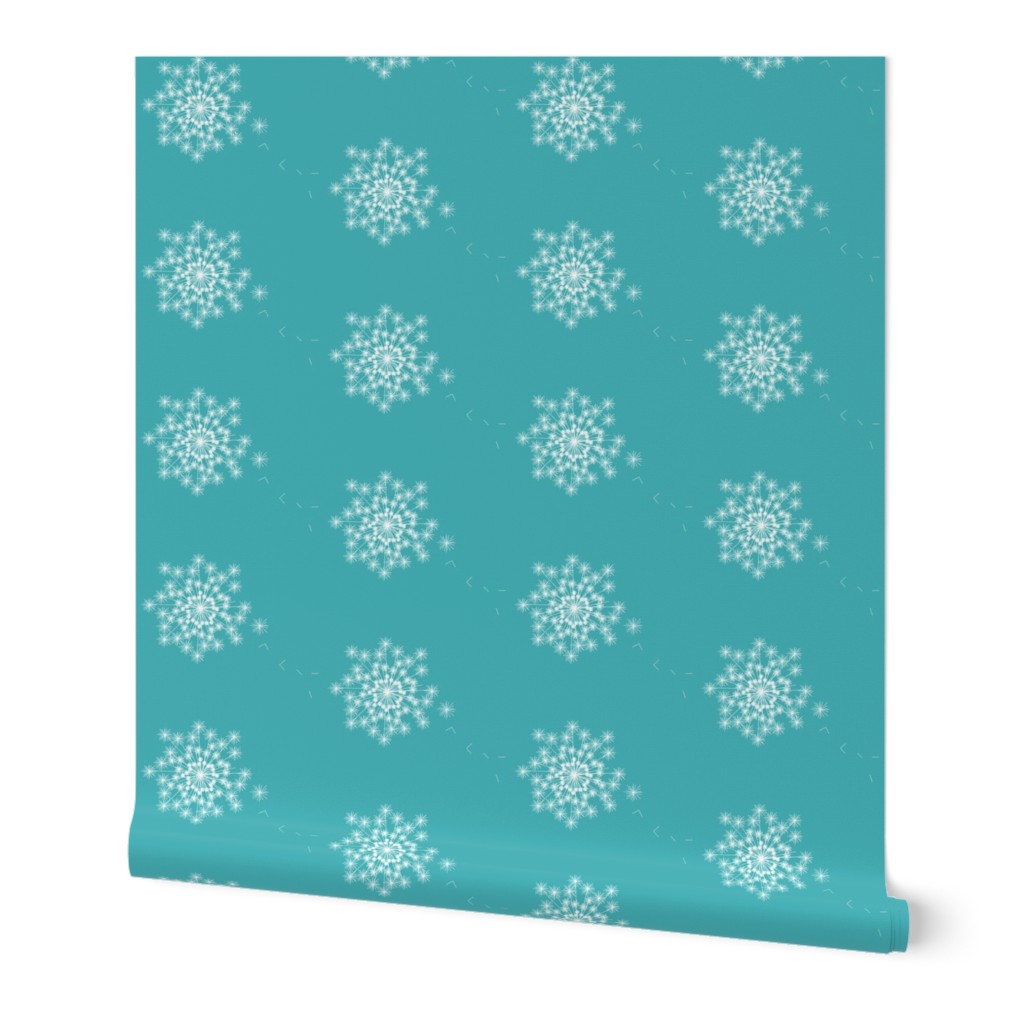 Dandelion Wishes Summer Breeze teal