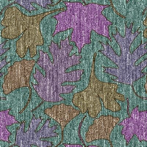 Falling-Leaves3-fabric5-LUMINOSITY-over-redviolet-peri-brn-n-softsage