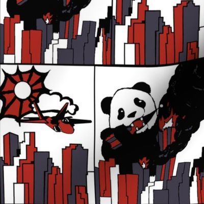 Panda vs. Jet Restricted Colors