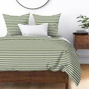 Olive Green Wide Stripe