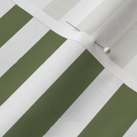 Olive Green Wide Stripe