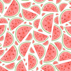 Watercolour Watermelon