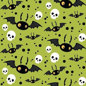 Wee Spooky Bats - Green