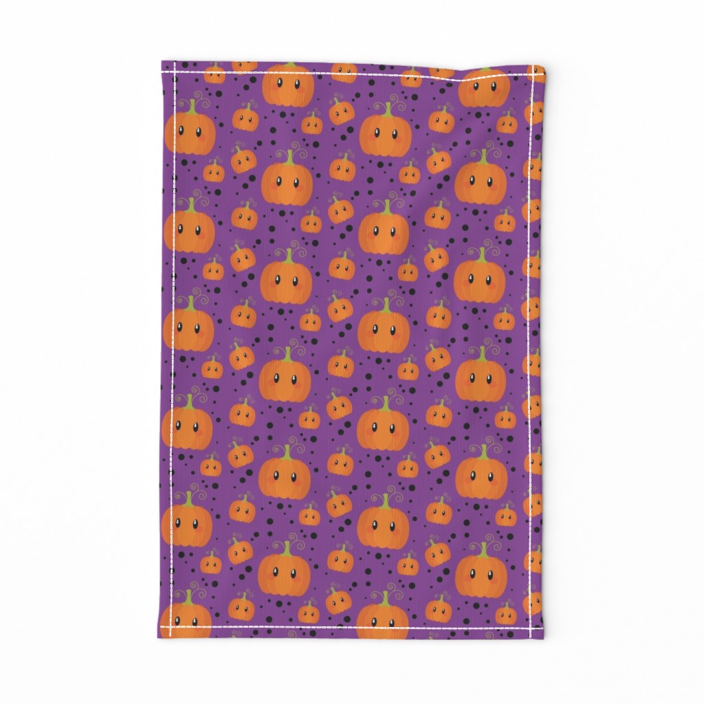 Wee Spooky Pumpkins - Purple