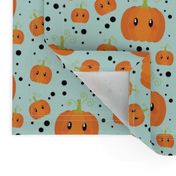 Wee Spooky Pumpkins - Mint