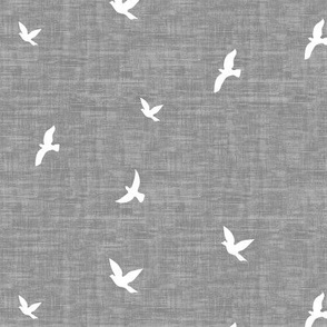 Birds Texture - Gray